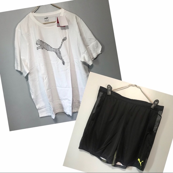 Puma Other - NWT Puma Mens TShirt & Shorts Bundle
